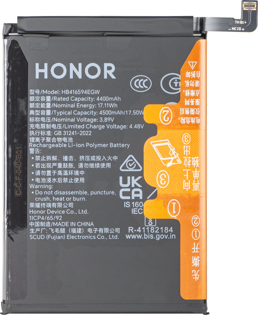 Honor 90 Lite / X8a Battery, HB416594EGW, Service Pack 2402AADF