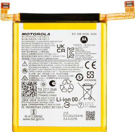 Motorola Edge 30 Pro Battery, NA50, Service Pack SB18D28323