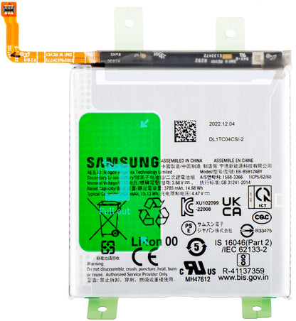 Samsung Galaxy S23 S911 Battery, EB-BS912ABY, Service Pack GH82-30483A 