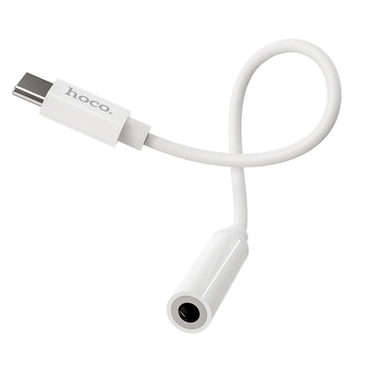 USB-C Audio Adapter - 3.5mm HOCO LS30, White