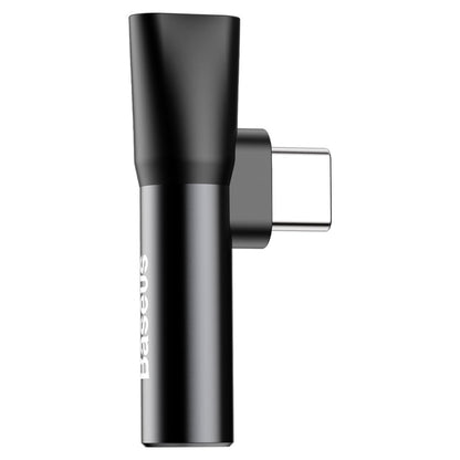 Audio Adapter USB-C - USB-C / 3.5mm Baseus L41, Black CATL41-01