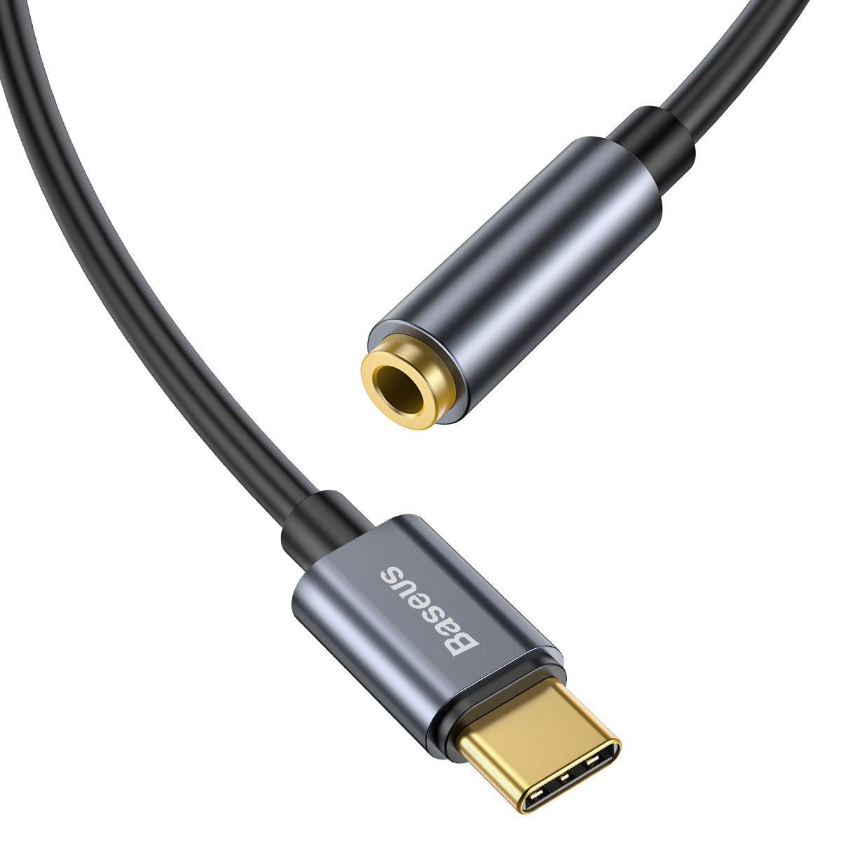 Audio Adapter 3.5mm - USB-C Baseus L54, Grey CATL54-0G