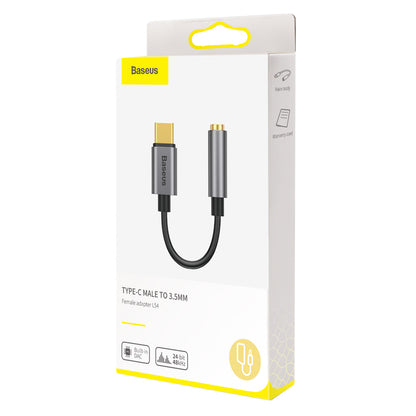 Audio Adapter 3.5mm - USB-C Baseus L54, Grey CATL54-0G