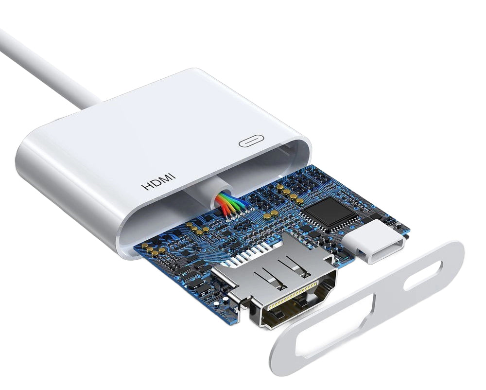 Lightning Audio and Video Adapter - HDMI / Lightning Joyroom S-H141, White