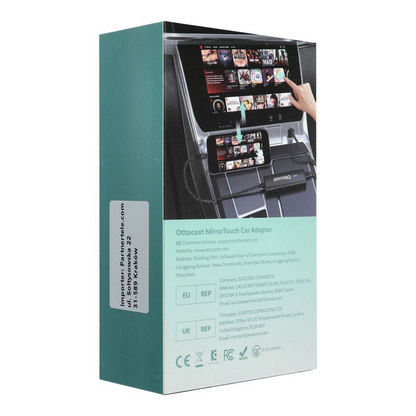 Ottocast Mirror Touch Carplay / Android Auto Adapter for Apple iPhone / Android Series CA450-T