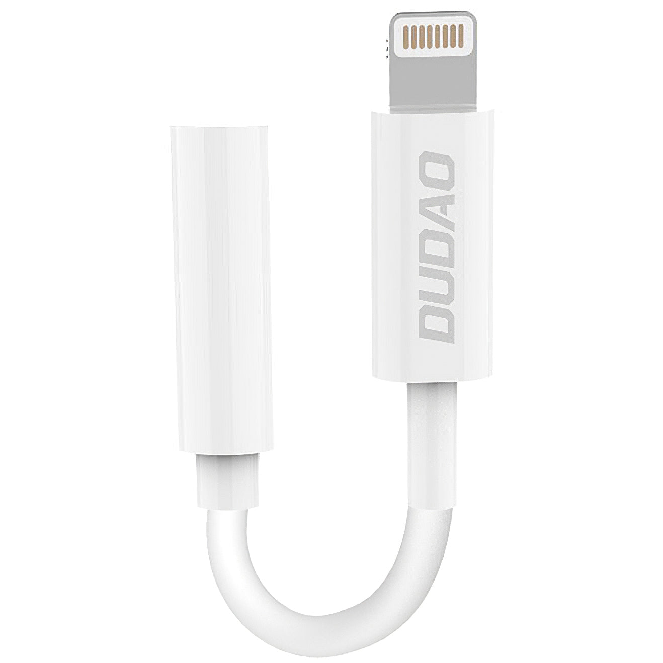 Audio Adapter Lightning - 3.5mm Dudao L16i, White