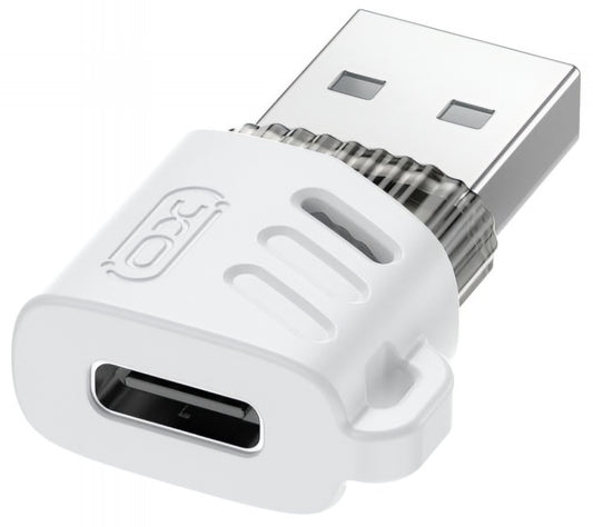USB-C to USB-A Data and Charging Adapter XO Design NB256D, White