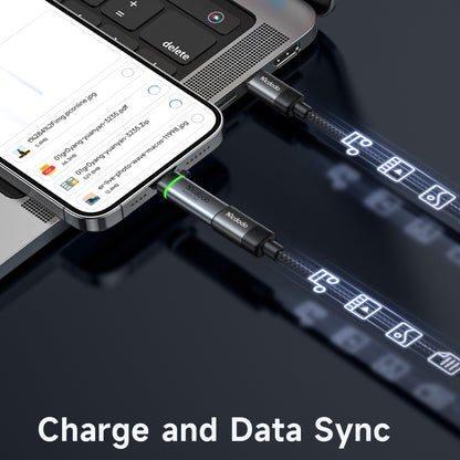 Data and Charging Adapter Lightning - USB-C McDodo OT-6010 Power Off, Black