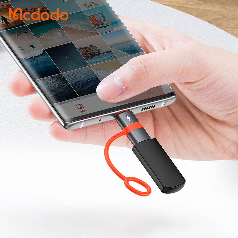 USB-C to microUSB Data and Charging Adapter McDodo OT-3820, Gray