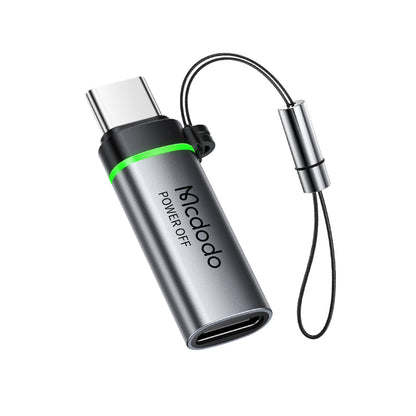 USB-C Data and Charging Adapter - USB-C McDodo OT-2450 Power Off, Black