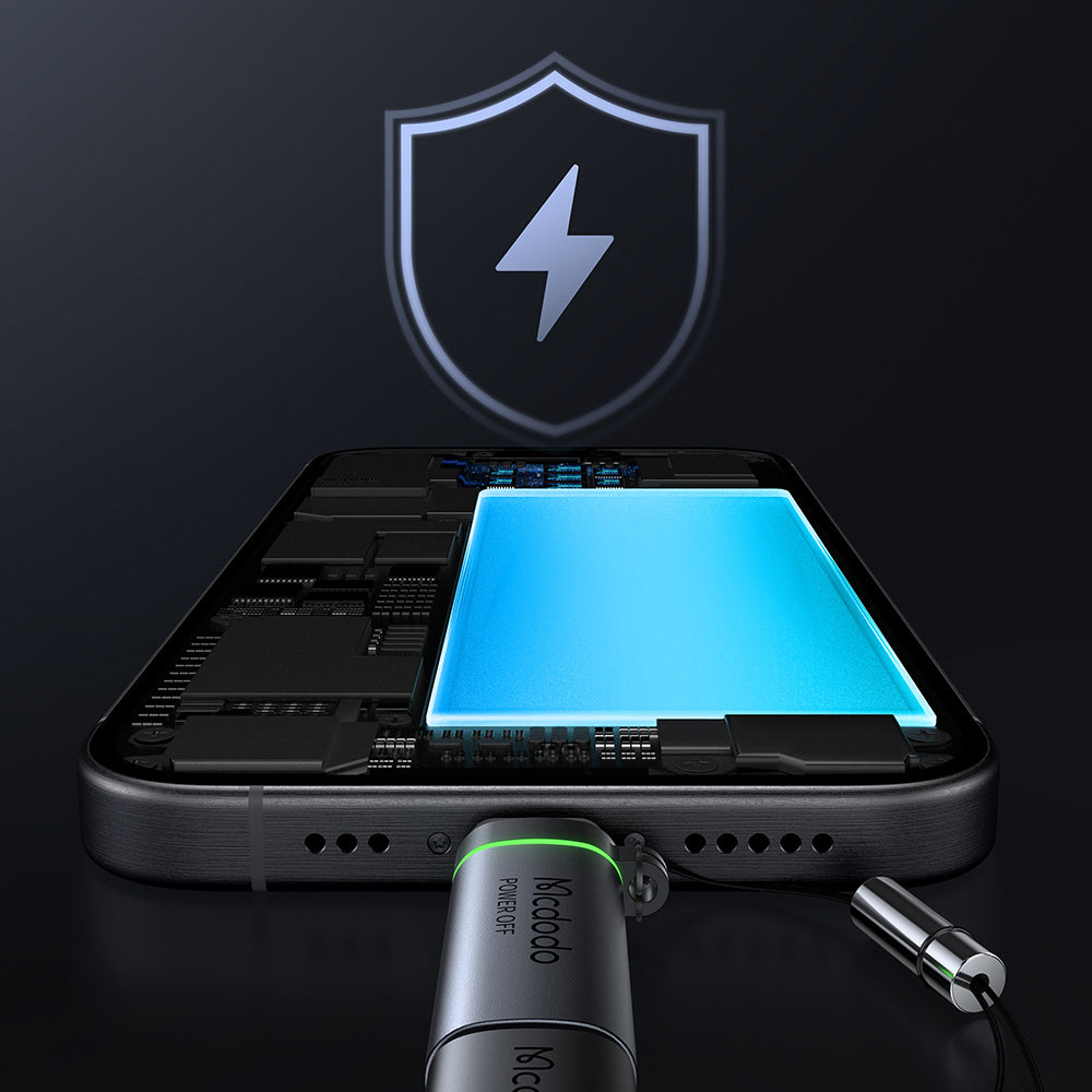 USB-C Data and Charging Adapter - USB-C McDodo OT-2450 Power Off, Black
