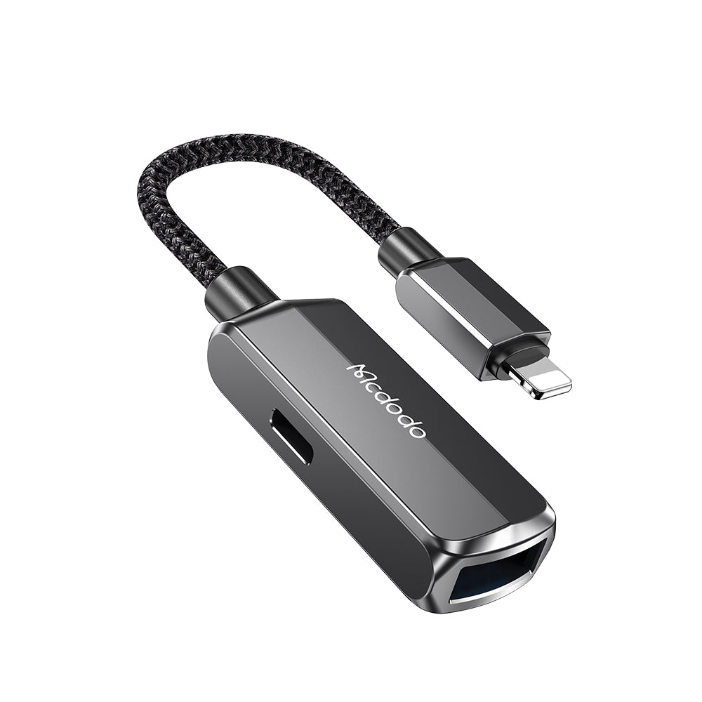 OTG Lightning to USB-A McDodo CA-2690 Adapter, Gray