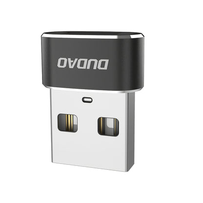 USB-C to USB-A Data and Charging Adapter Dudao L16AC, Black