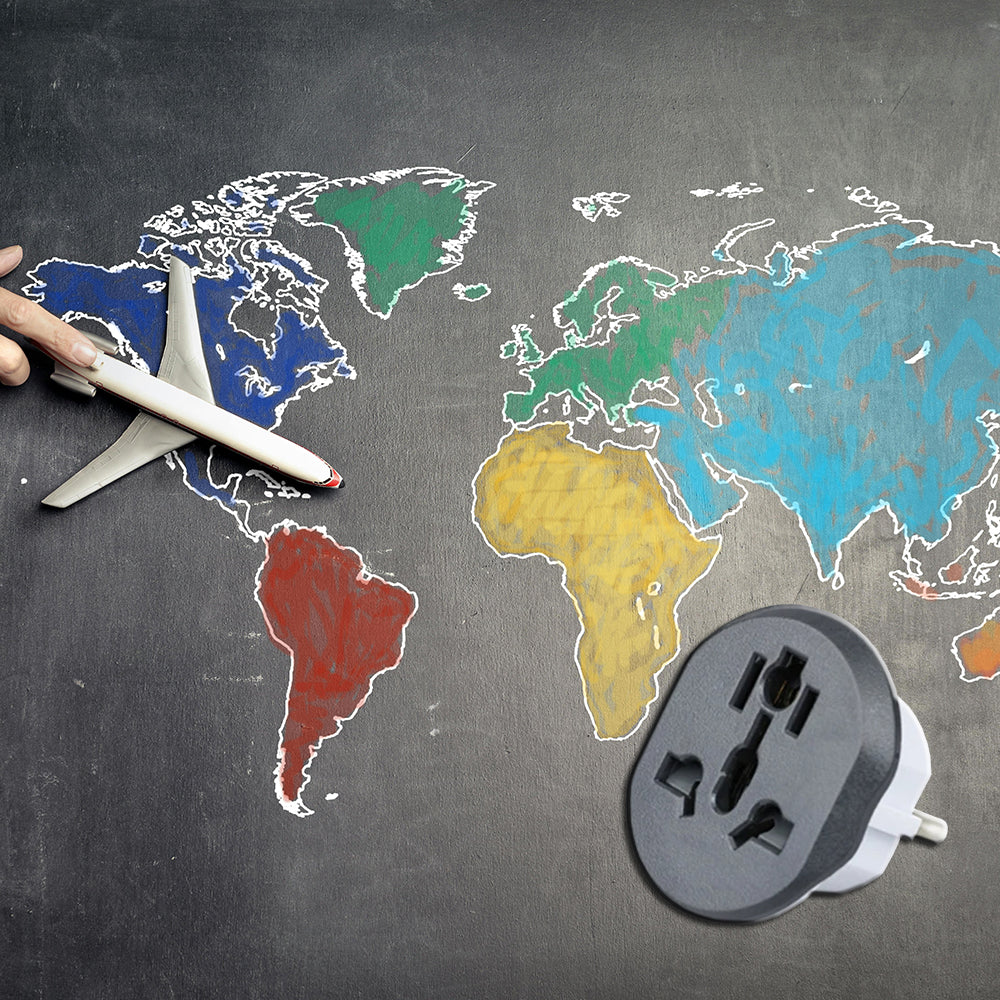 Techsuit C529 Network Adapter UK / US / AU - EU, White