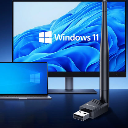 Yesido WP11 Wireless Adapter, 150Mbps, Black