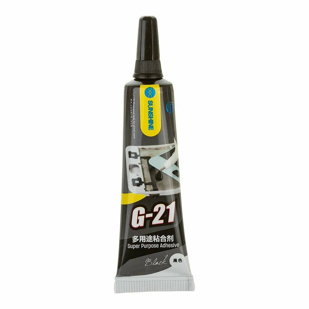 Sunshine G-21 Liquid Adhesive, 15ml, Black