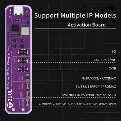 Power Supply Board 2UUL BT01 for Apple iPhone 6 - 15 Pro Max Series