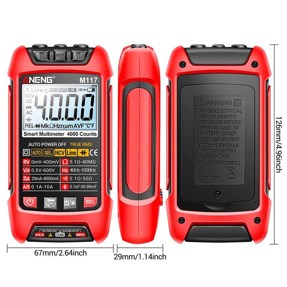 ANENG M117 Digital Measuring Device
