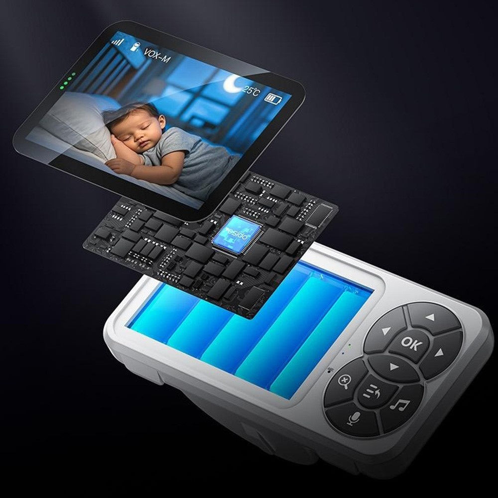 Baby Monitor Yesido KM26, Wi-Fi, White