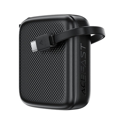 Acefast M15 External Battery, 10000mAh, 20W, PD, 2 x USB-C, Black