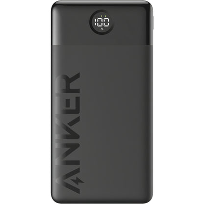 Anker PowerCore 324 External Battery, 10000mAh, 12W, 1 x USB-A - 1 x USB-C, Black A1237G11