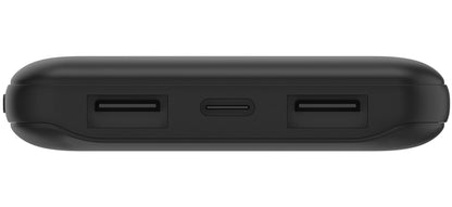Belkin BoostCharge External Battery, 10000mAh, 15W, 1 x USB-C - 2 x USB-A, Black BPB011btBK