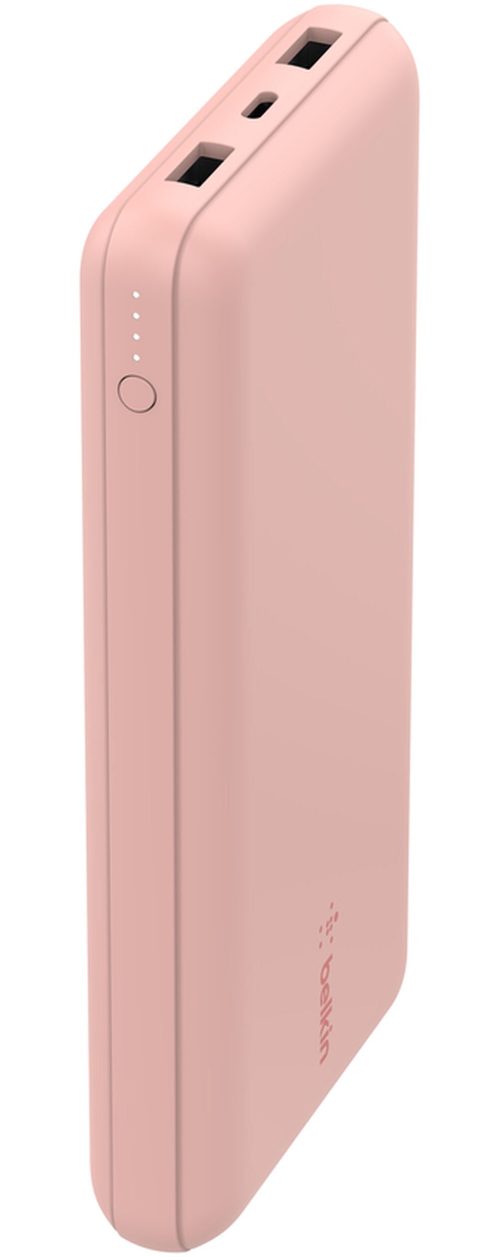 Belkin BoostCharge External Battery, 20000mAh, 15W, 1 x USB-C - 2 x USB-A, Rose Gold BPB012btRG