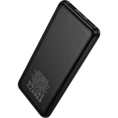 HOCO J153 Stability External Battery, 10000mAh, 10W, 2 x USB-A, Black