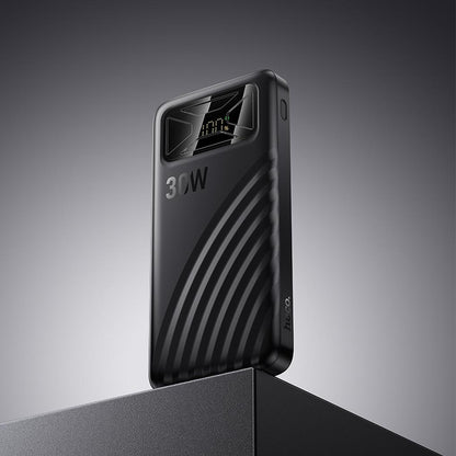 HOCO Q42 External Battery, 10000mAh, 30W, QC + PD, 1 x USB-A - 1 x USB-C, Black
