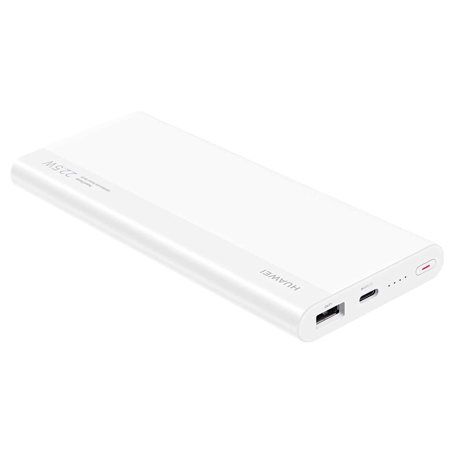 Huawei SuperCharge External Battery, 10000mAh, 22.5W, QC + PD, 1 x USB-A - 1 x USB-C, White 55034445