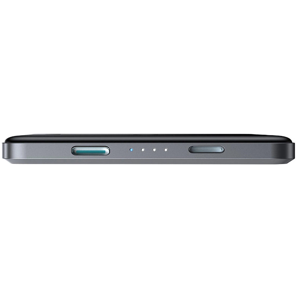 External Battery Joyroom JR-PBM08 MagSafe, 5000mAh, 20W, PD + FQI, 1 x QI - 1 x USB-C, Gray