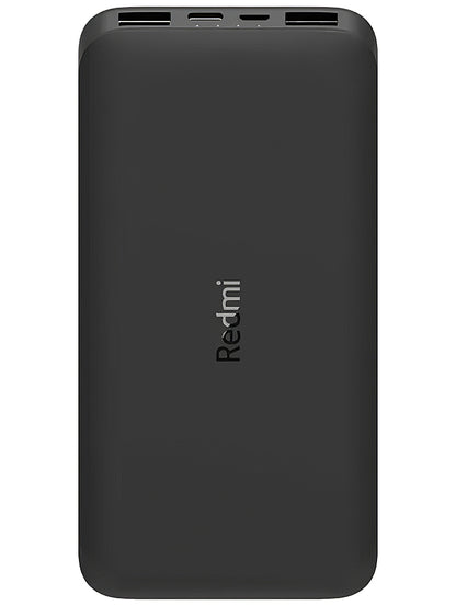 Xiaomi External Battery, 10000mAh, 10W, 2 x USB-A - 1 x USB-C, Black VXN4305GL