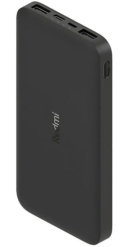 Xiaomi External Battery, 10000mAh, 10W, 2 x USB-A - 1 x USB-C, Black VXN4305GL