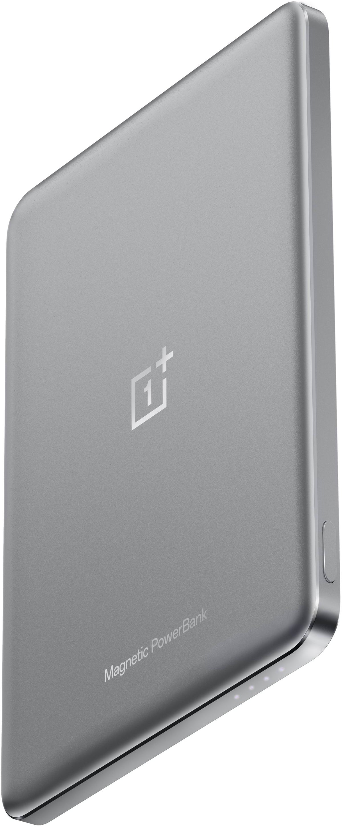 OnePlus Slim Magnetic Wireless External Battery, 5000mAh, 10W, FQI, 1 x USB-C, Gray 5411100015
