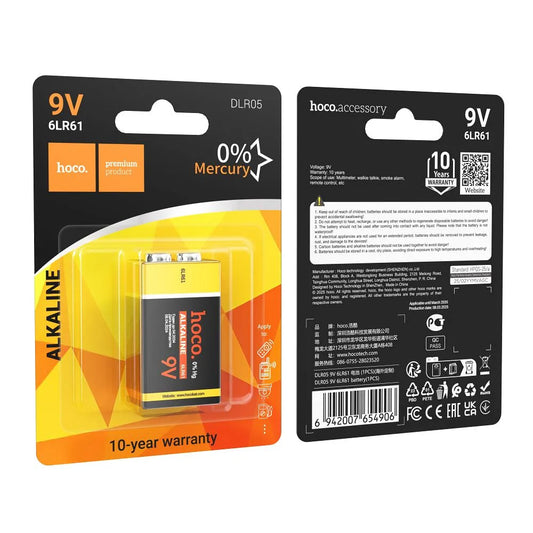 HOCO DLR05 Battery, 6LR61 (9V)