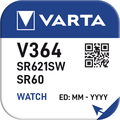 Varta battery, AG1 / V364