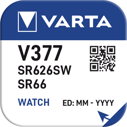 Varta battery, AG4 / V377