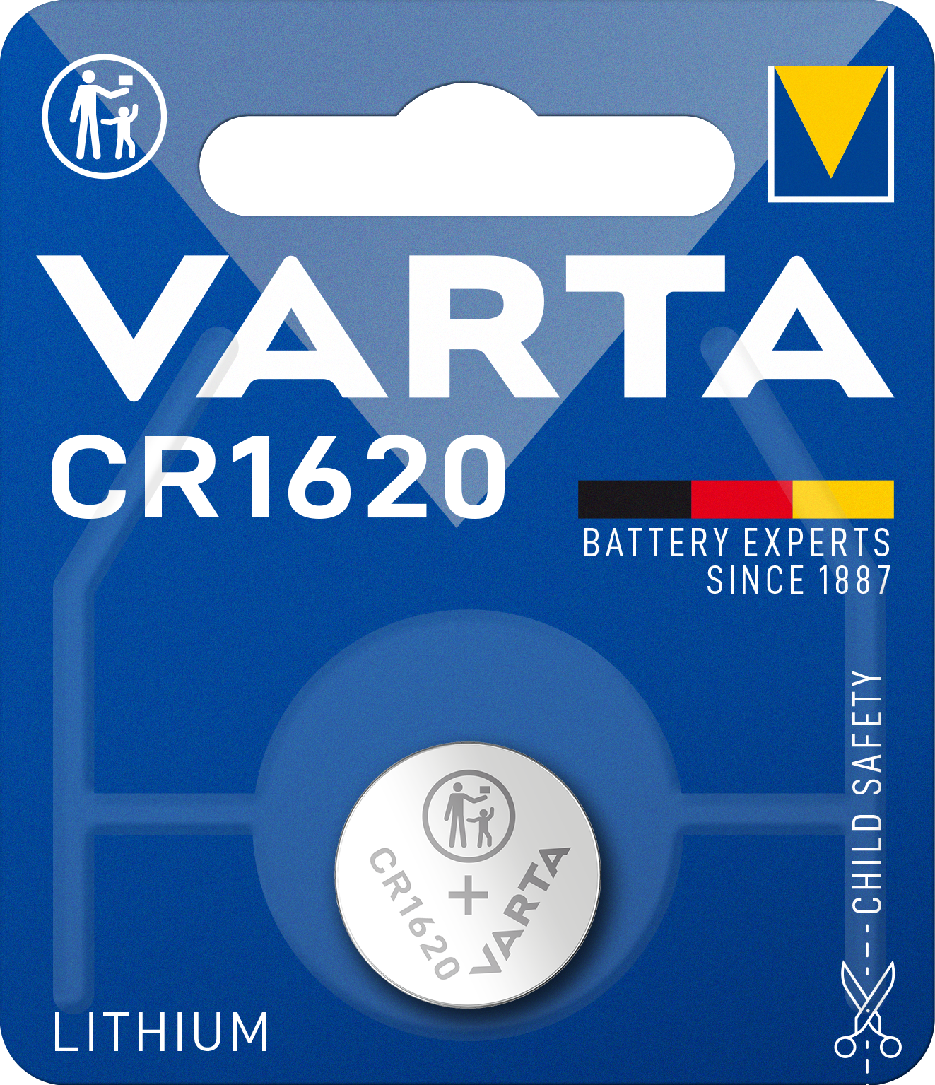 Varta battery, CR1620