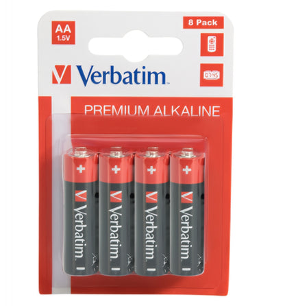 Verbatim Premium Battery, AA / LR6, Set of 8 pieces 49503