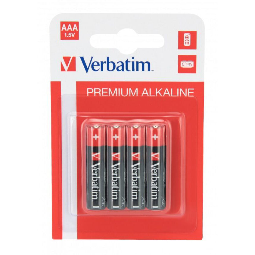 Verbatim Premium Battery, AAA / LR3, Set of 4 pieces 49920