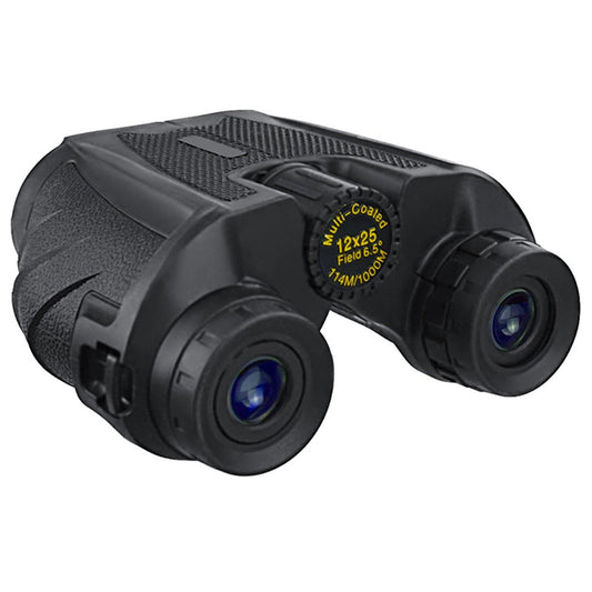 Techsuit BN1 Binoculars, 12x, 25mm, Black