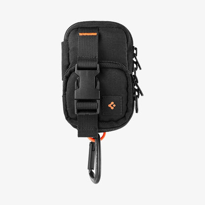 Universal MagSafe Pouch for Phone, Spigen, Snap Zip, Black