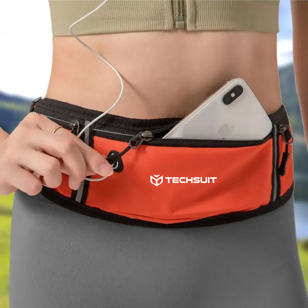 Techsuit CWB3 Waist Bag, Universal, Black