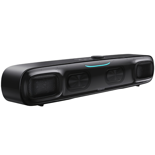 Bluetooth Speaker Baseus AeQur DS10 Mini Soundbar, 2 x 10W, RGB, Black A20054402111-01