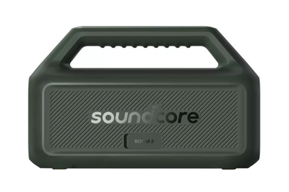 Anker SoundCore Boom 2 New Version Portable Bluetooth Speaker, 80W, TWS, RGB, Waterproof, Green A3138062