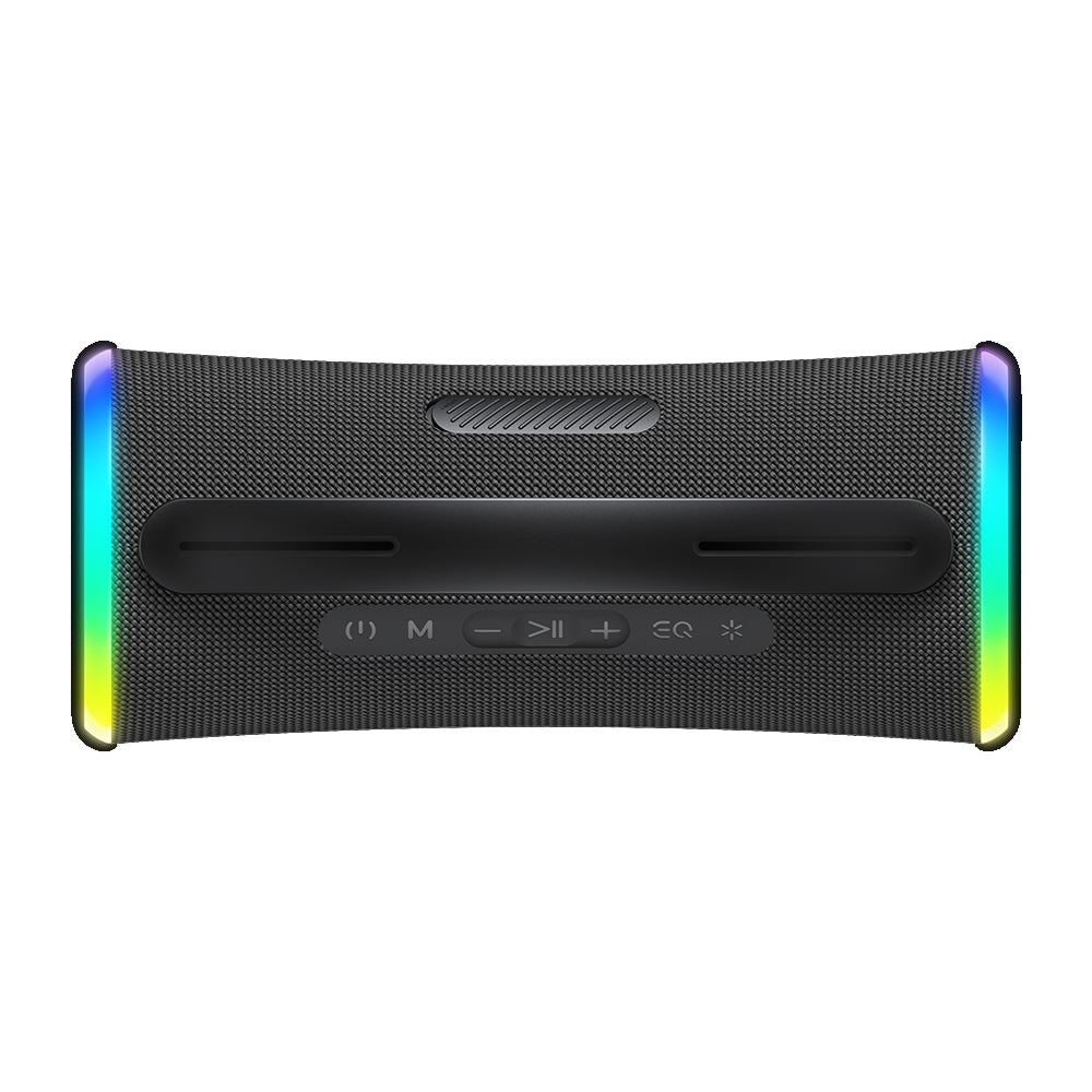 Portable Bluetooth Speaker HAVIT SK834BT, 2 x 5W, RGB, Waterproof, Black