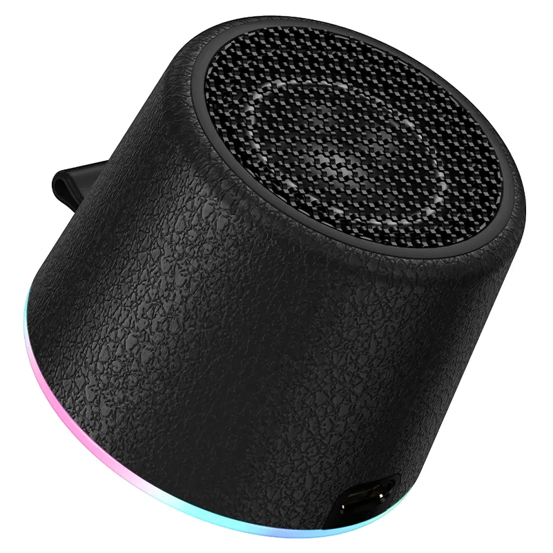 HOCO HC49 Mini Magnetic Portable Bluetooth Speaker, 8W, TWS, Black