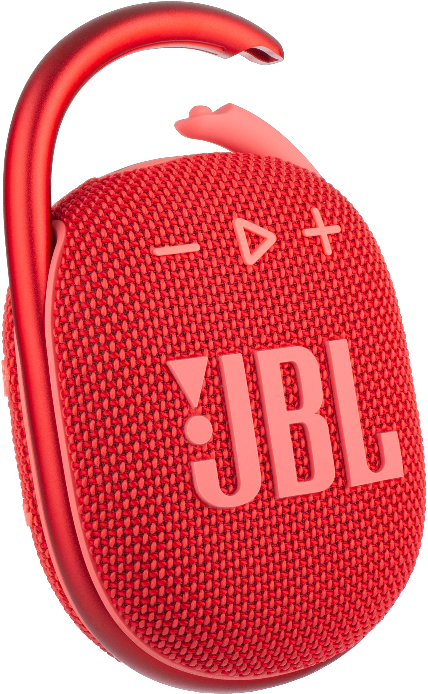 JBL Clip 4 Portable Bluetooth Speaker, 5W, Pro Sound, Waterproof, Red, Resealed JBLCLIP4RED