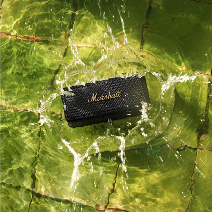 Marshall Emberton II Portable Bluetooth Speaker, 20W, Waterproof, Black Gold