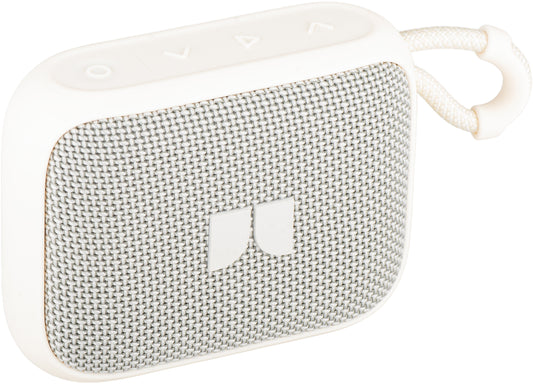 Monster S520 Portable Bluetooth Speaker, 5W, TWS, RGB, Waterproof, Light Cream